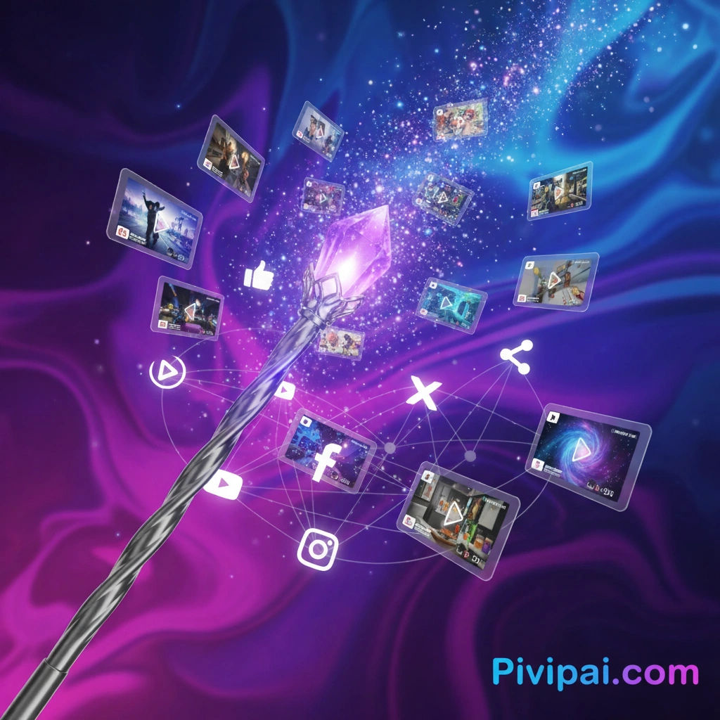 AI Video instant creation and sharing platform